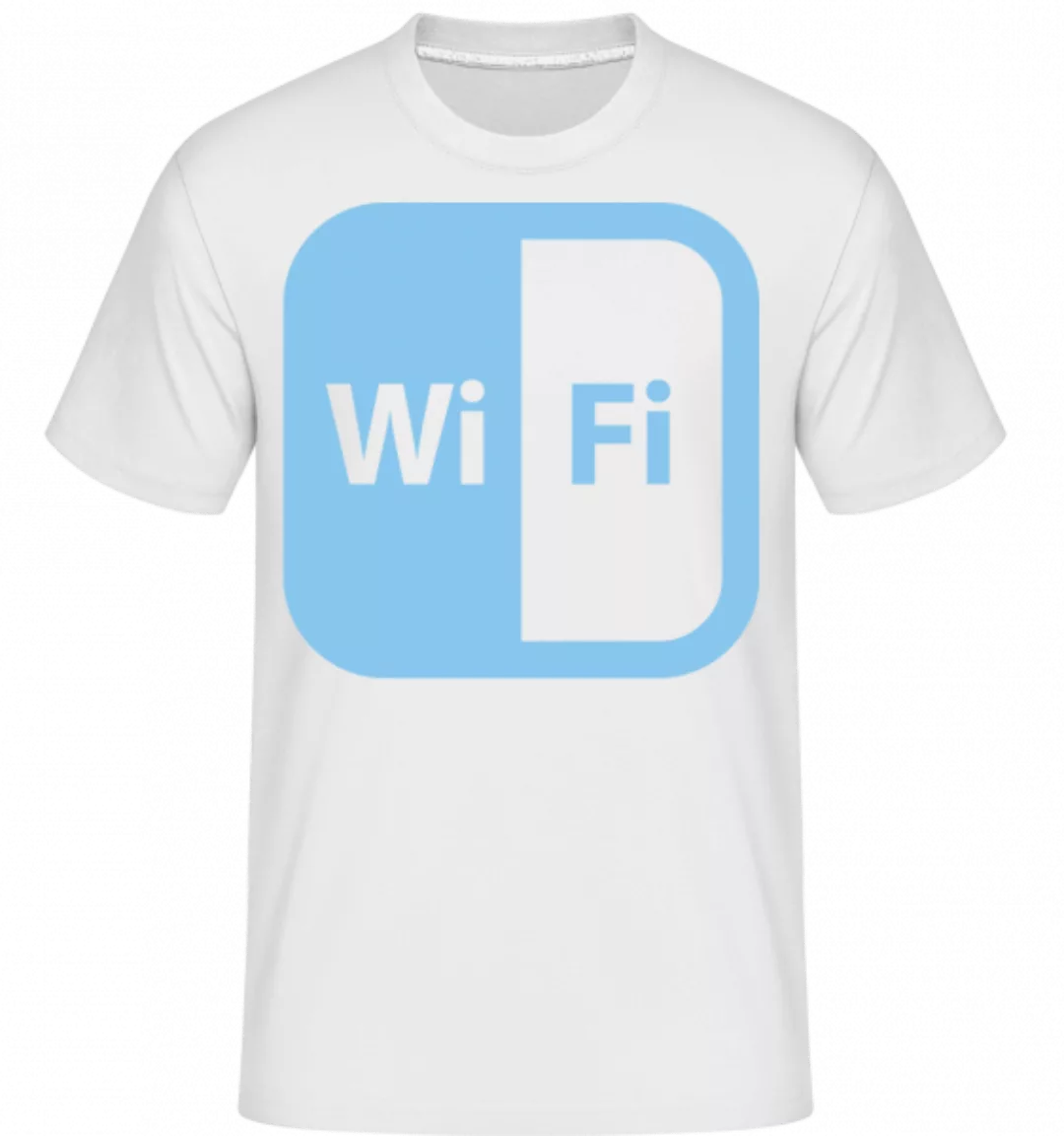 WiFi Icon Blue · Shirtinator Männer T-Shirt günstig online kaufen