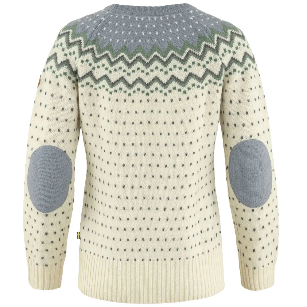 Fjaellraeven Oevik Knit Sweater Chalk White/Flint Grey günstig online kaufen
