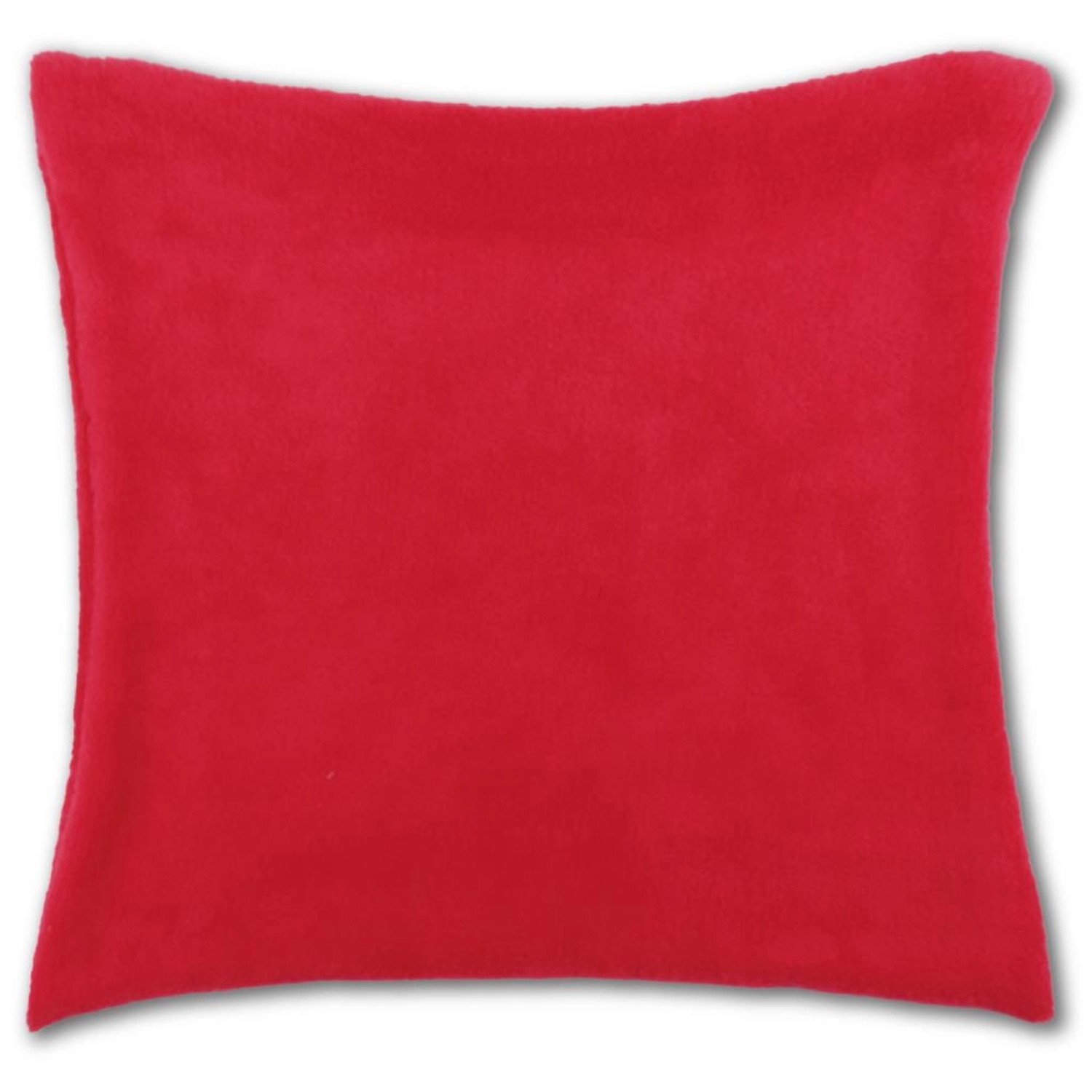 Bestlivings Kissenhülle Kuschel 50 x 50 cm Rot mit Füllung günstig online kaufen