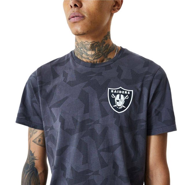 New Era T-Shirt T-Shirt New Era Geometric Oakland Raiders camo günstig online kaufen