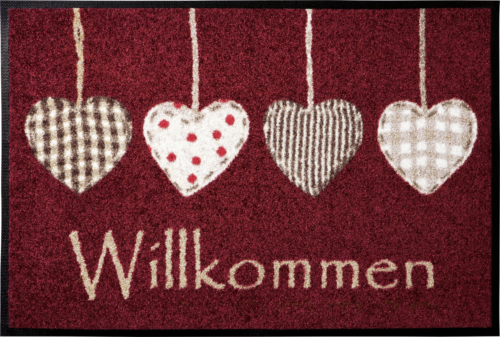 wash+dry by Kleen-Tex Fußmatte Fußmatte, eckig, günstig online kaufen