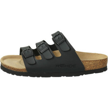 Rohde  Pantoffeln Komfort Sandalen für Damen in schwarz günstig online kaufen