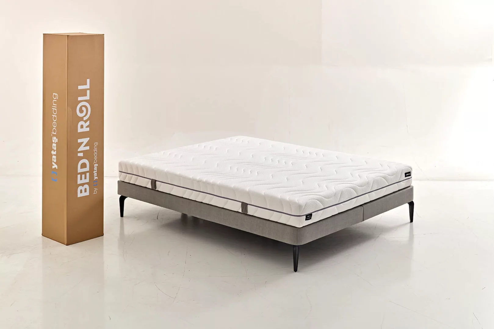 Yatas Bedding Komfortschaummatratze »Royal Comfort 7 Slim«, 18 cm hoch, Rau günstig online kaufen