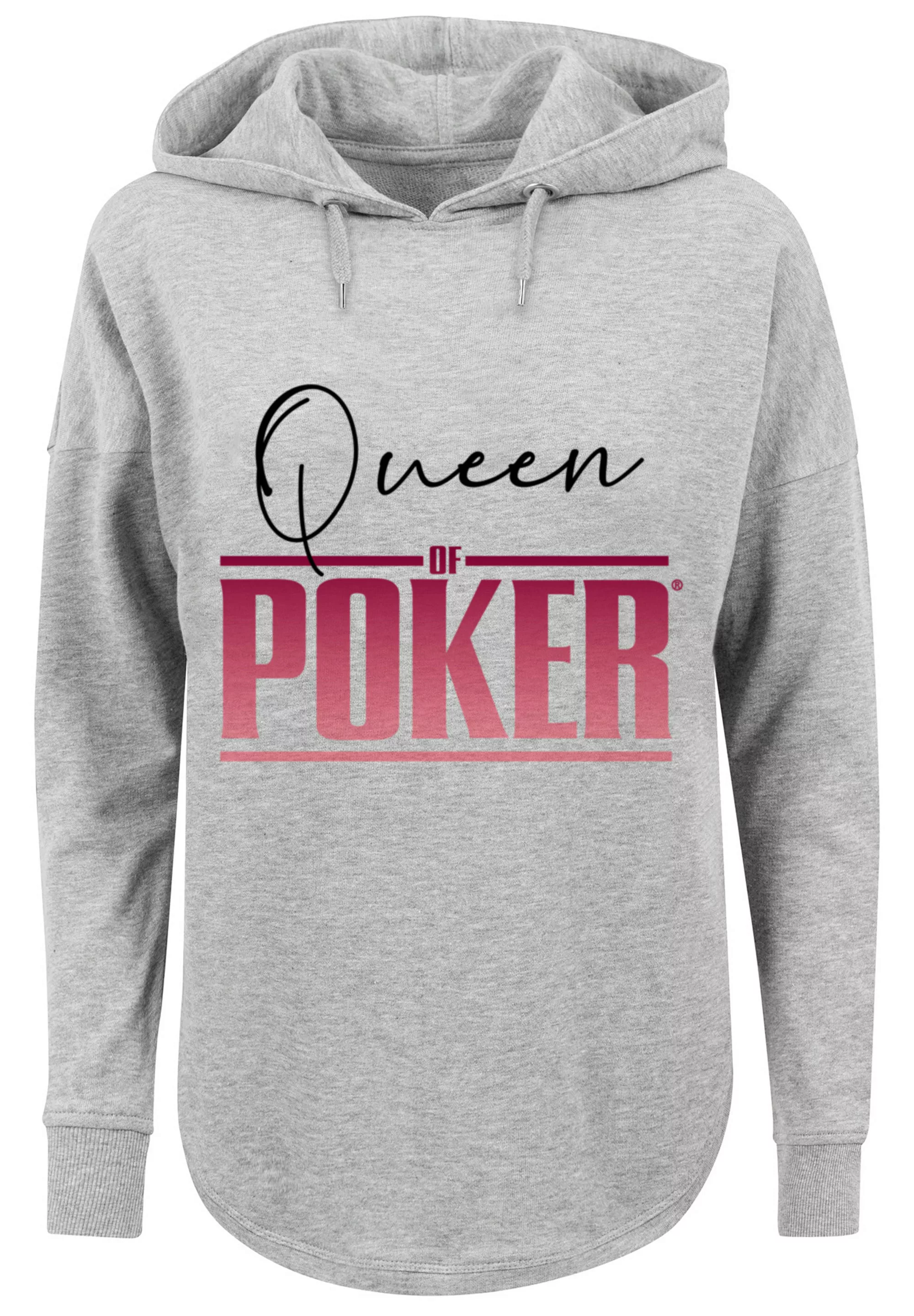 F4NT4STIC Kapuzenpullover "Queen of Poker" günstig online kaufen