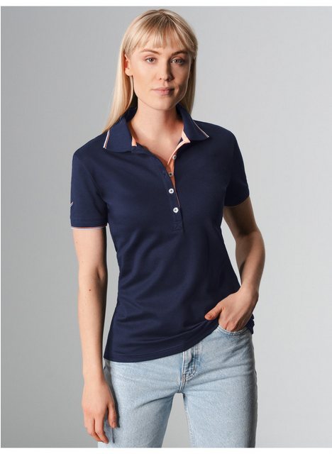 Trigema Poloshirt TRIGEMA Slim Fit Poloshirt mit langer Knopfleiste (1-tlg) günstig online kaufen