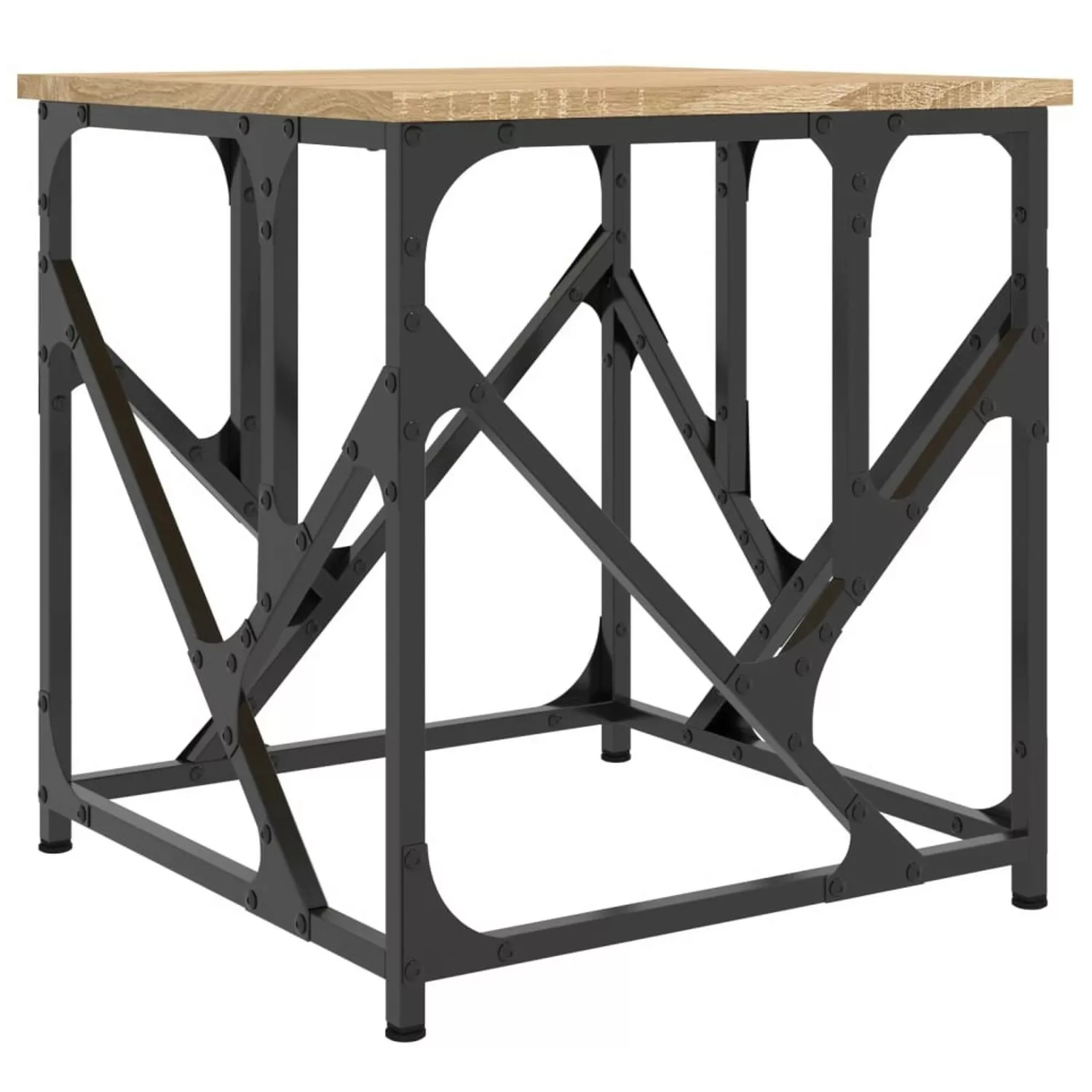 vidaXL Couchtisch Sonoma-Eiche 45x45x47,5 cm Holzwerkstoff günstig online kaufen