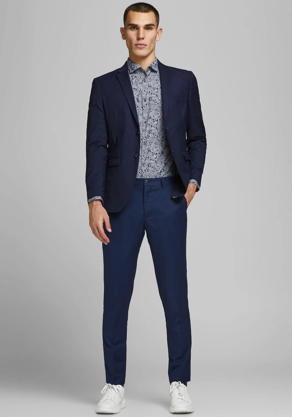 Jack & Jones Anzughose "JPRFRANCO Hose mit schmalem Bein und cleanem Look", günstig online kaufen