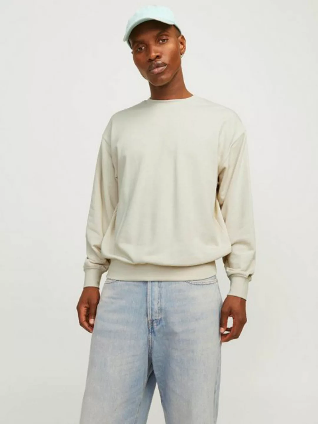 Jack & Jones Sweatshirt "JJECHARGE SWEAT CREW NECK NOOS", mit Rippbündchen günstig online kaufen