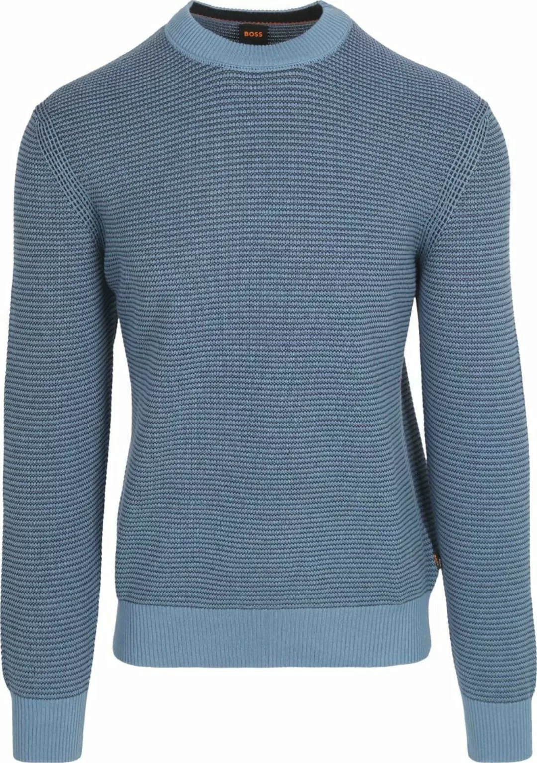 BOSS Pullover Amercury Blau - Größe XXL günstig online kaufen