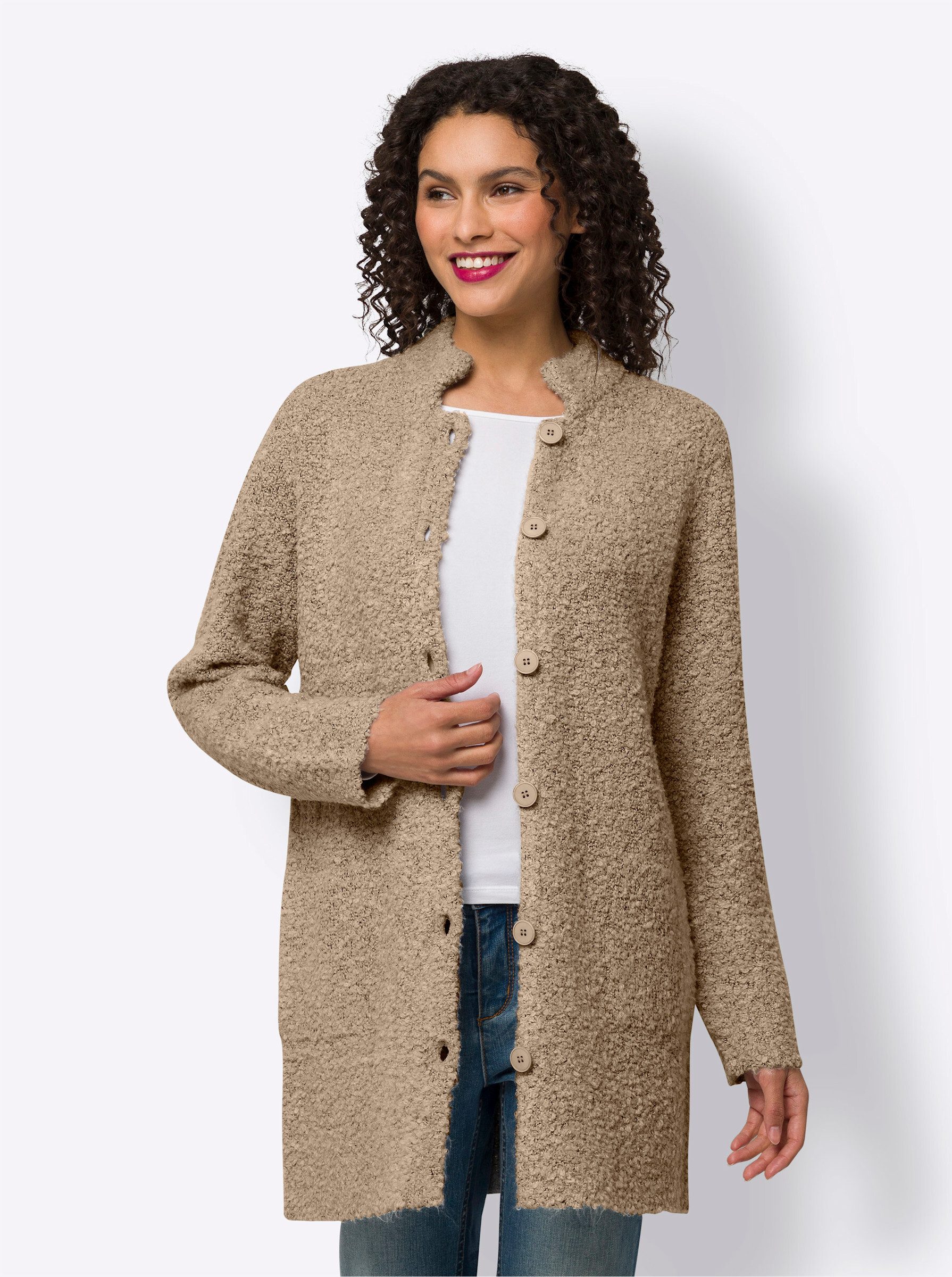 heine Strickjacke Longstrickjacke günstig online kaufen
