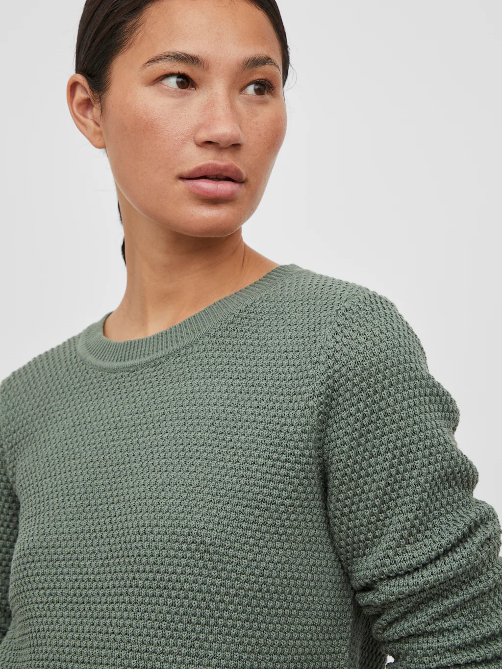 Vila Rundhalspullover "VIDALO O-NECK L/S KNIT TOP- NOOS" günstig online kaufen