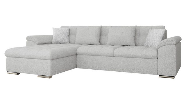 MIRJAN24 Ecksofa Diana Premium, mit Bettkasten und Schlaffunktion, Kissen-S günstig online kaufen