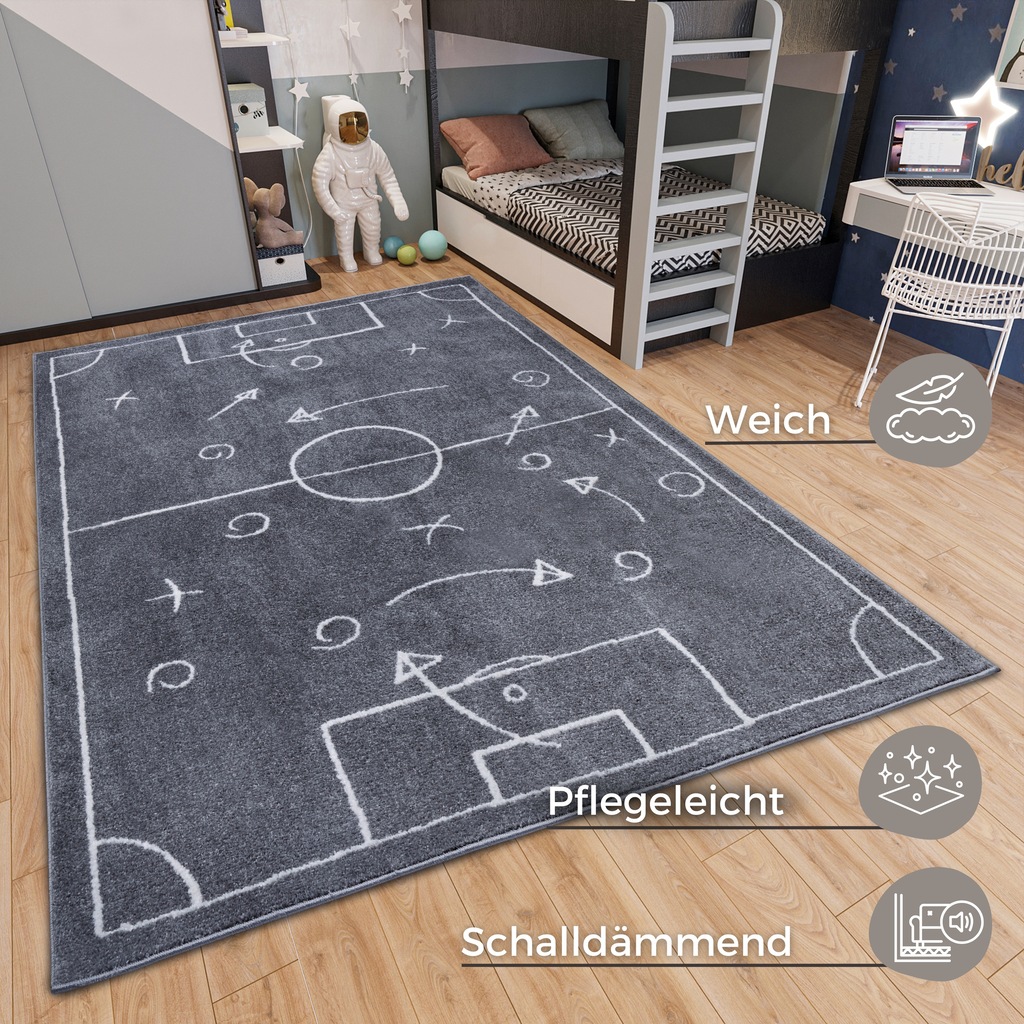 HANSE Home Kinderteppich »Adventures Gameplan«, rechteckig, 7 mm Höhe, Spie günstig online kaufen