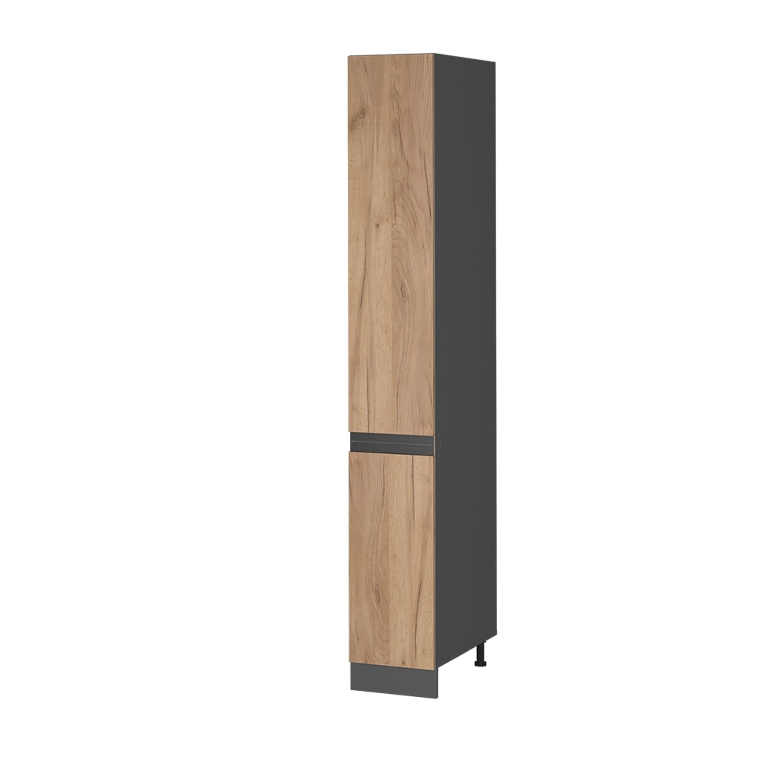 Vicco Hochschrank R-Line, Goldkraft Eiche/Anthrazit, 30 günstig online kaufen