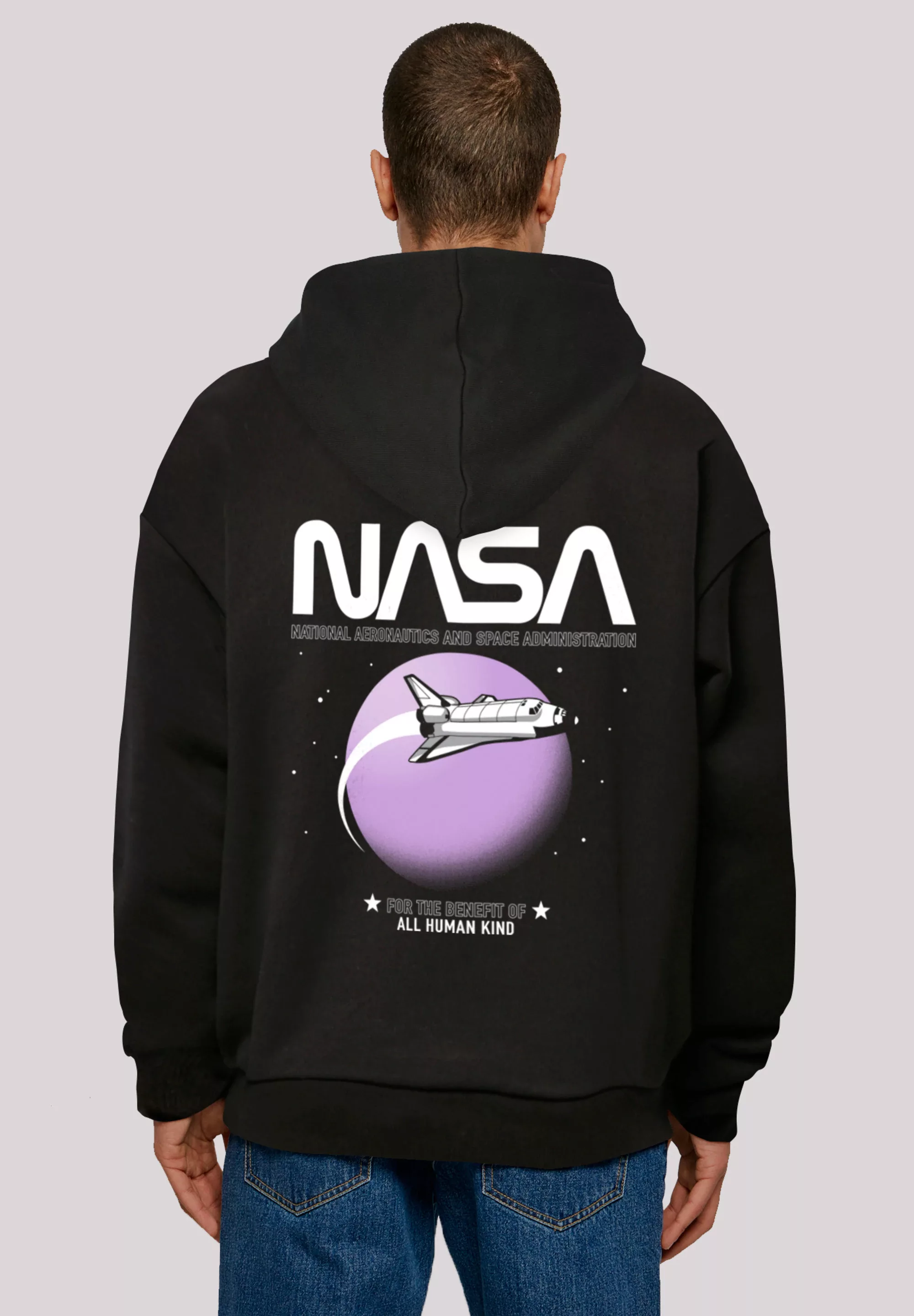 F4NT4STIC Kapuzenpullover "NASA Shuttle Orbit Space", Print günstig online kaufen