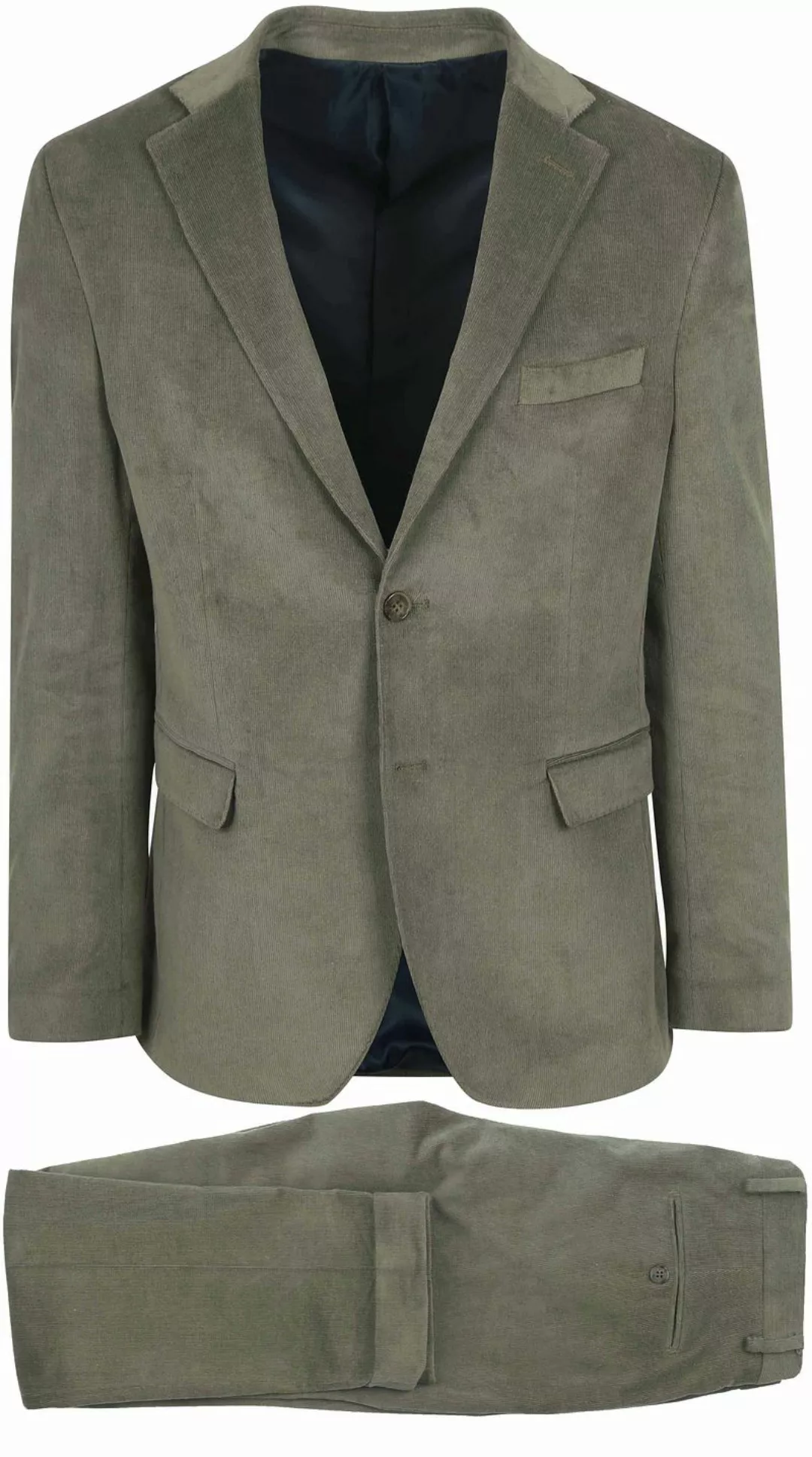 Suitable Corduroy Suit Grün - Größe 50 günstig online kaufen