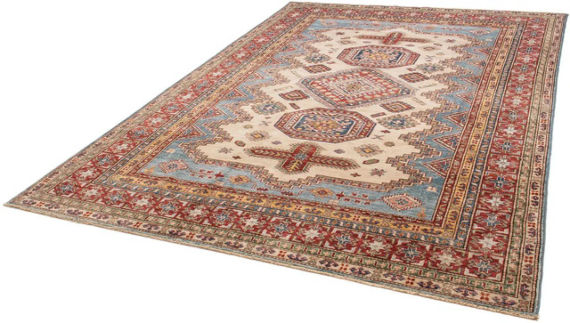 morgenland Orientteppich »Ziegler - Kazak - 273 x 195 cm - beige«, rechteck günstig online kaufen