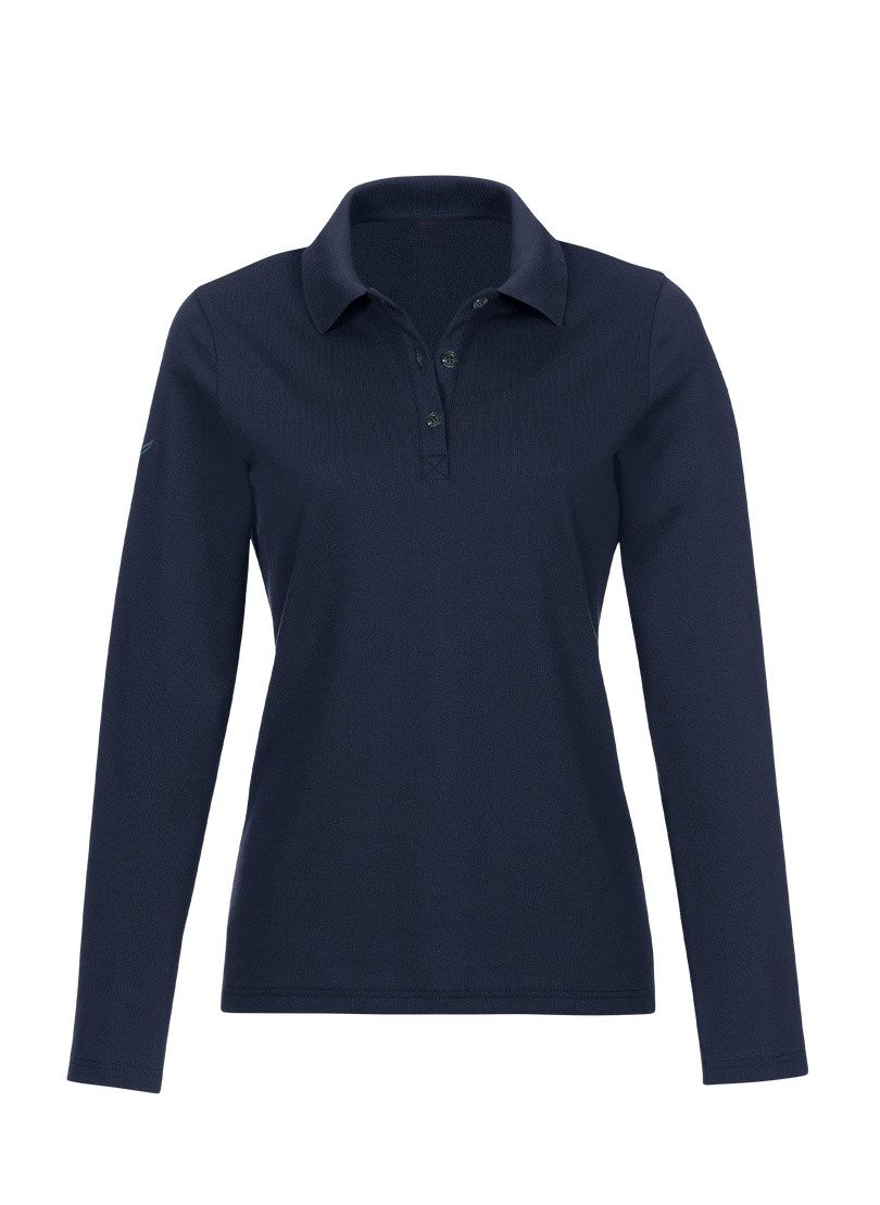 Trigema Poloshirt "TRIGEMA Langarm Poloshirt", (1 tlg.) günstig online kaufen