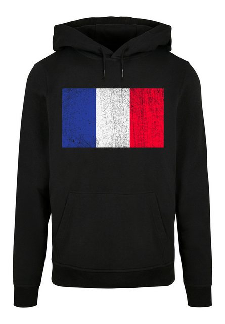 F4NT4STIC Kapuzenpullover France Frankreich Flagge distressed Print günstig online kaufen