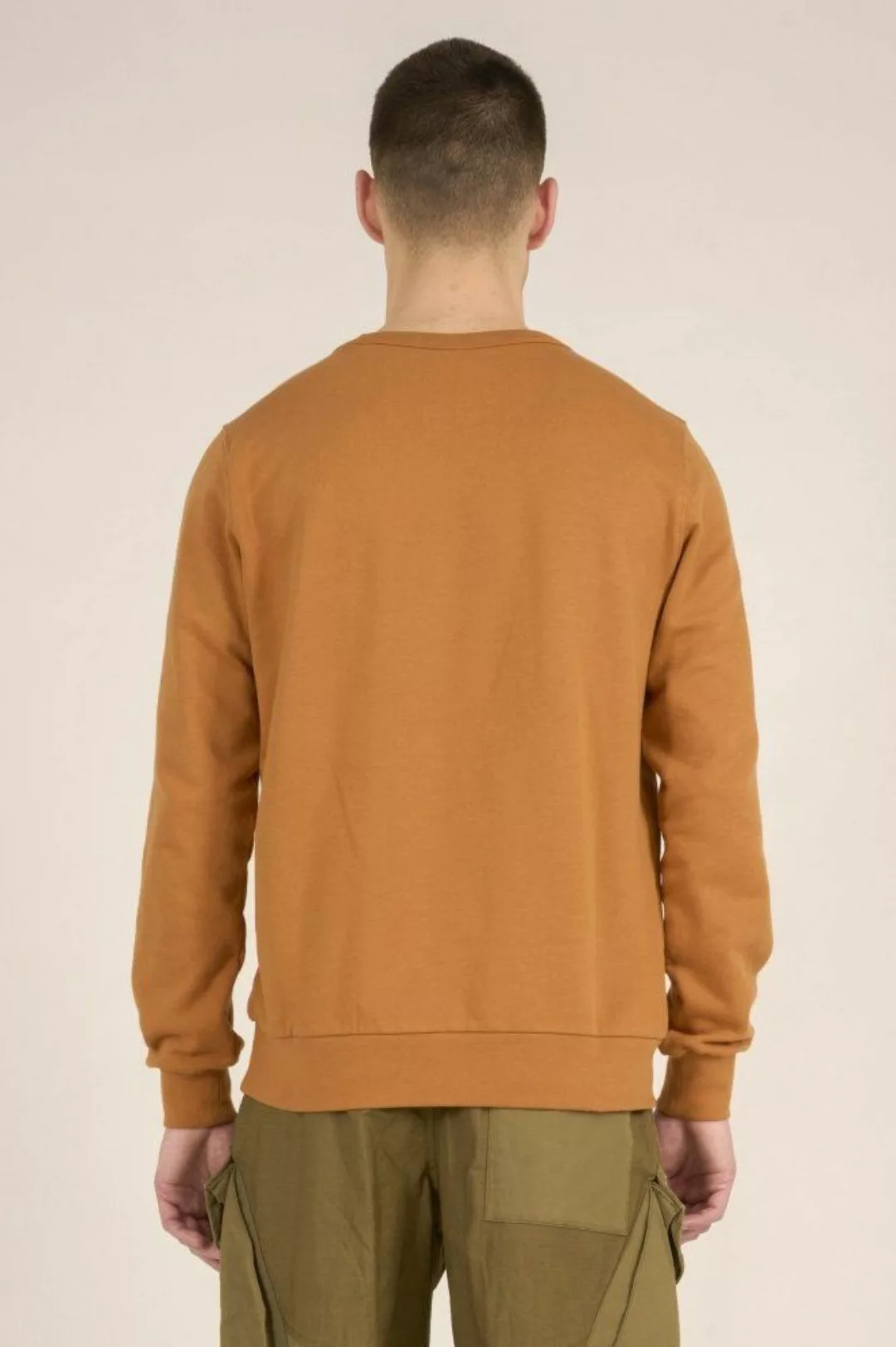 KnowledgeCotton Apparel Sweater Orange - Größe L günstig online kaufen