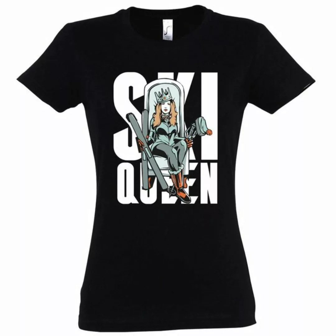 Youth Designz Print-Shirt Ski Queen Damen Shirt mit trendigem Frontprint günstig online kaufen