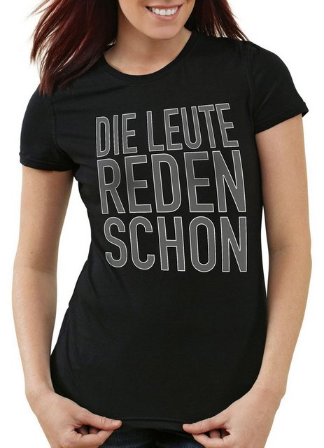 style3 T-Shirt Die Leute reden schon Funshirt Spruch Berlin spruchshirt hip günstig online kaufen