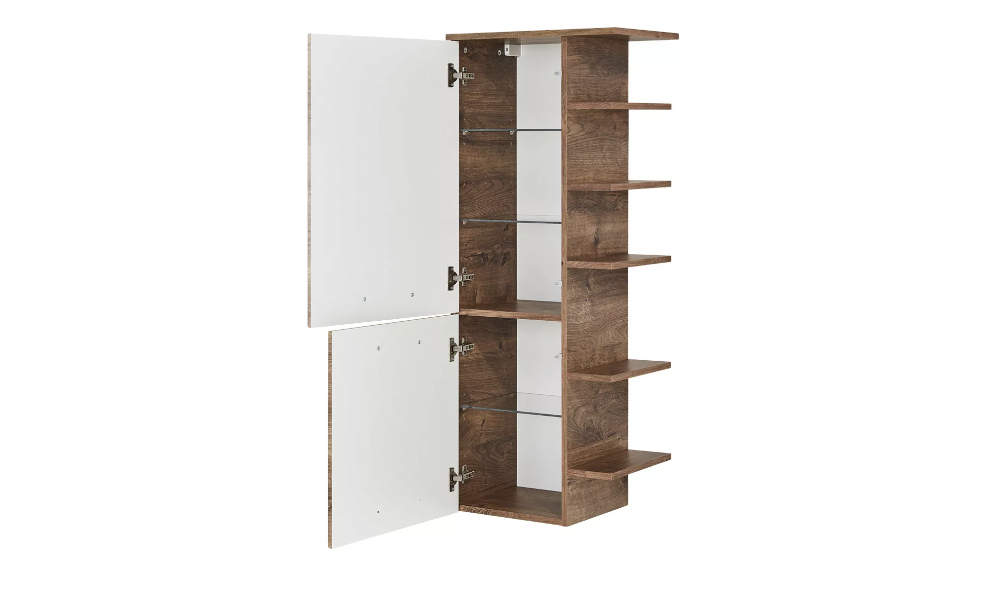 smart Midischrank  Onda ¦ holzfarben ¦ Maße (cm): B: 50 H: 123 T: 33 Schrän günstig online kaufen