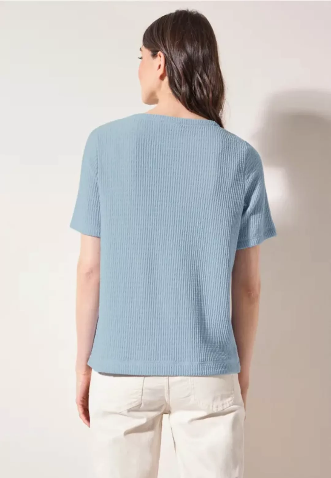 T-Shirt mit Struktur günstig online kaufen