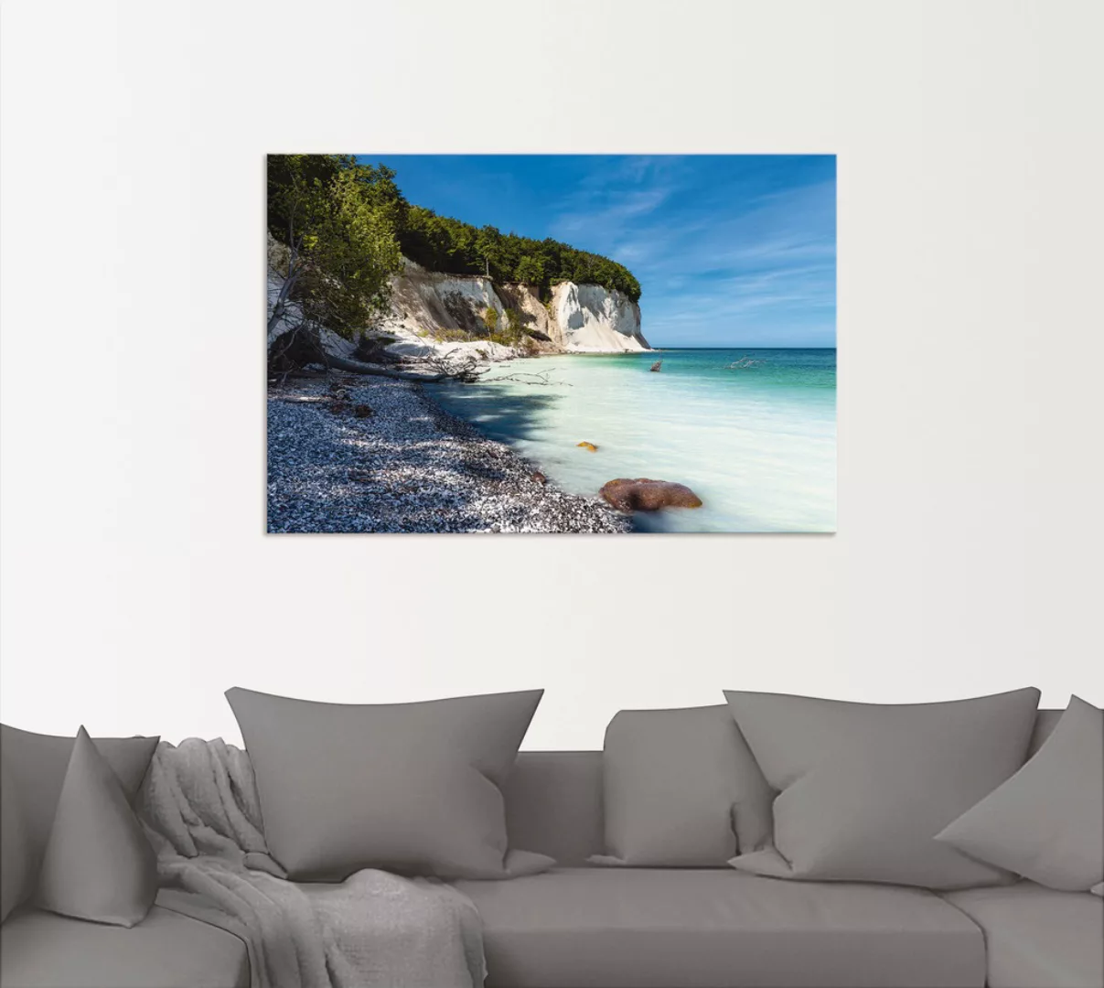 Artland Wandbild "Kreidefelsen auf der Insel Rügen III", Küste, (1 St.), al günstig online kaufen