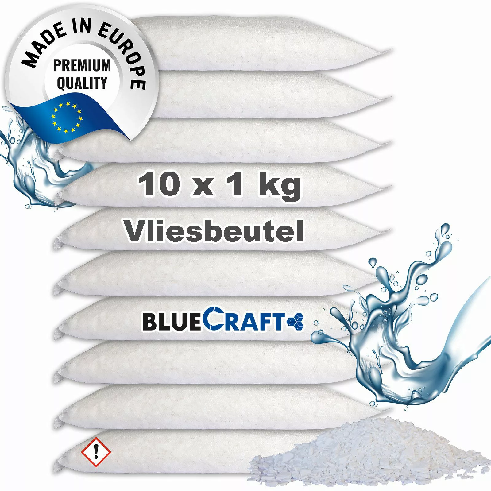 BlueCraft Luftentfeuchter-Nachfüllpack 10x 1kg Raum Entfeuchter günstig online kaufen