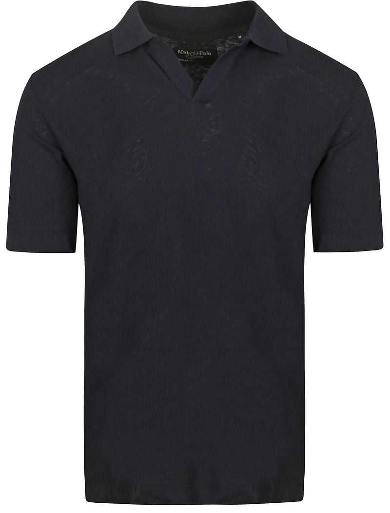 Marc OPolo Poloshirt "aus Bio-Baumwolle und Leinen" günstig online kaufen