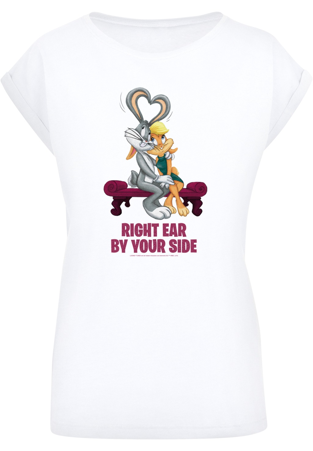 F4NT4STIC T-Shirt "Looney Tunes Bugs And Lola Valentines Cuddle", Print günstig online kaufen