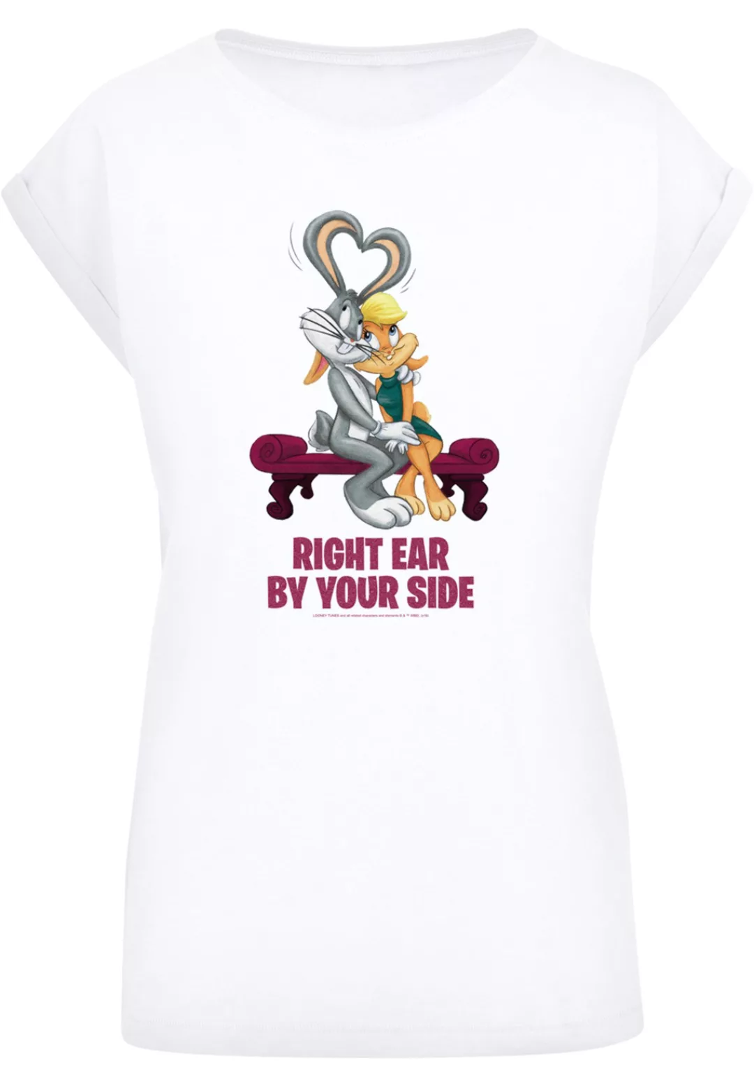 F4NT4STIC T-Shirt "Looney Tunes Bugs And Lola Valentines Cuddle", Print günstig online kaufen