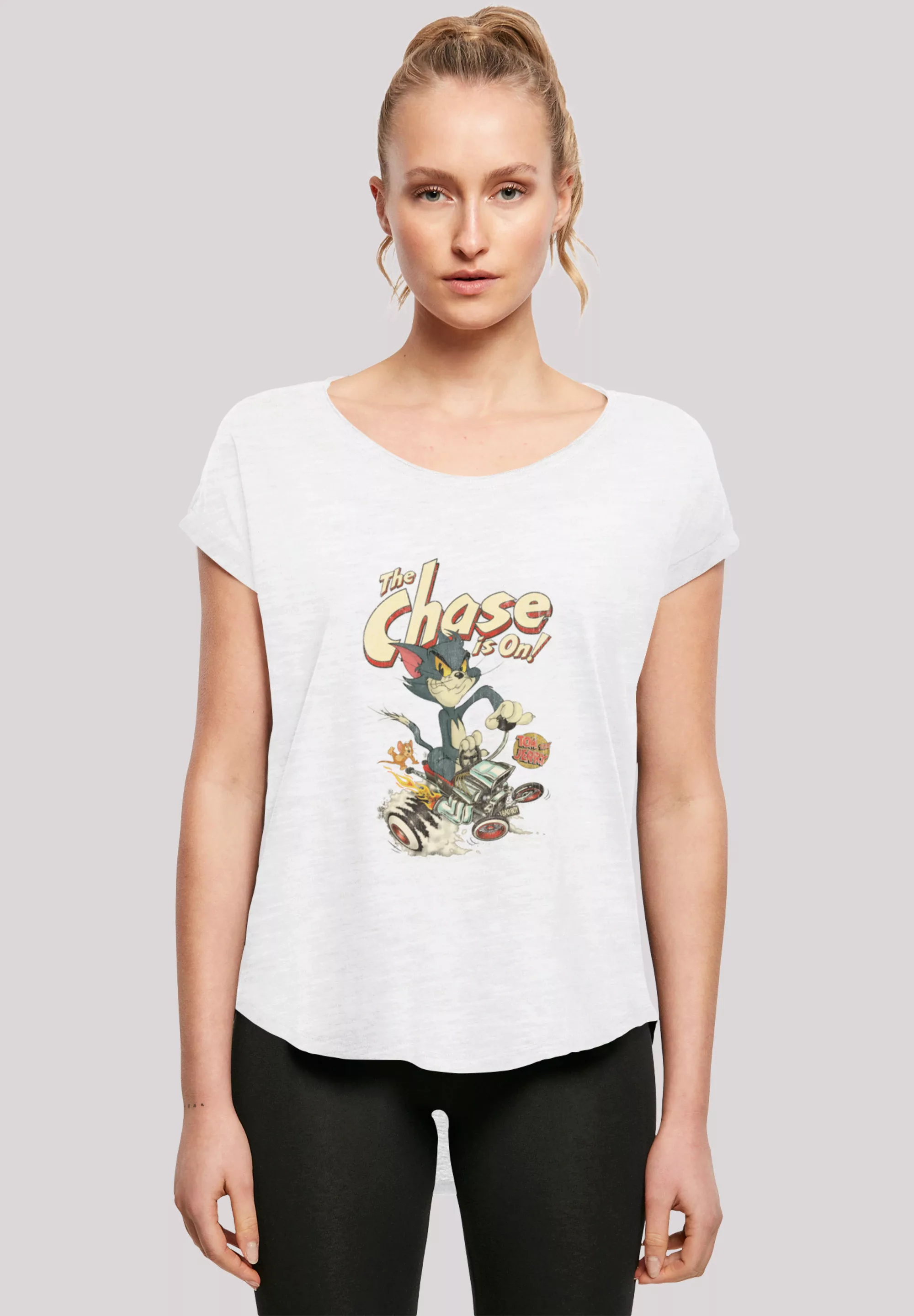 F4NT4STIC T-Shirt "Tom and Jerry TV Serie The Chase Is On", Damen,Premium M günstig online kaufen