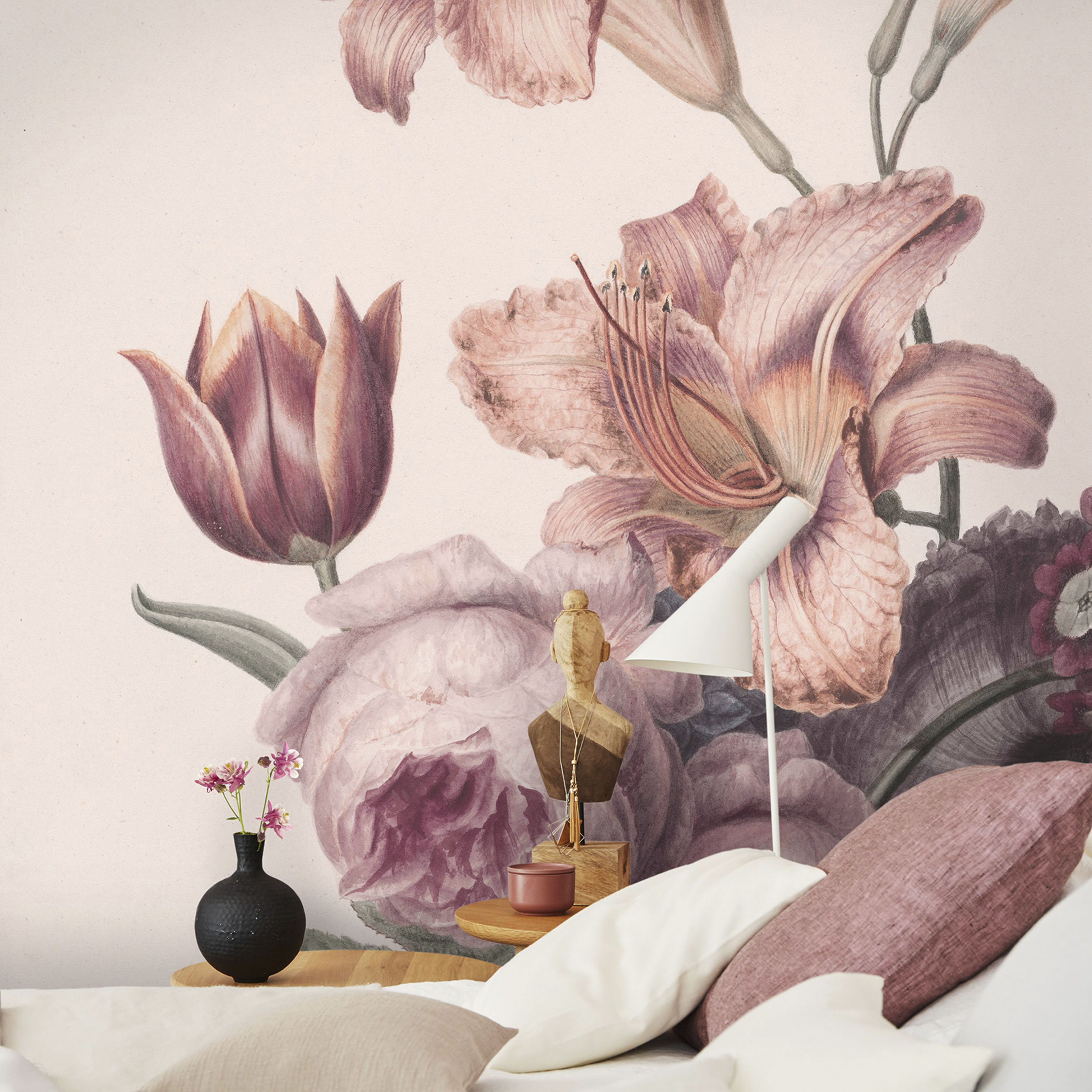 Art for the home Fototapete »Soft Blush Blüten« günstig online kaufen