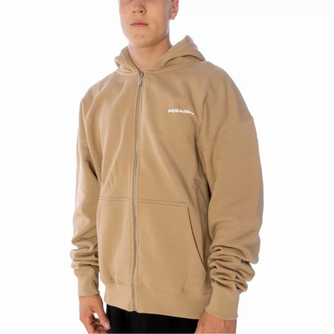 Pegador Sweatjacke Pegador Colne Logo Oversized Sweatjacke Herren (1-tlg) günstig online kaufen