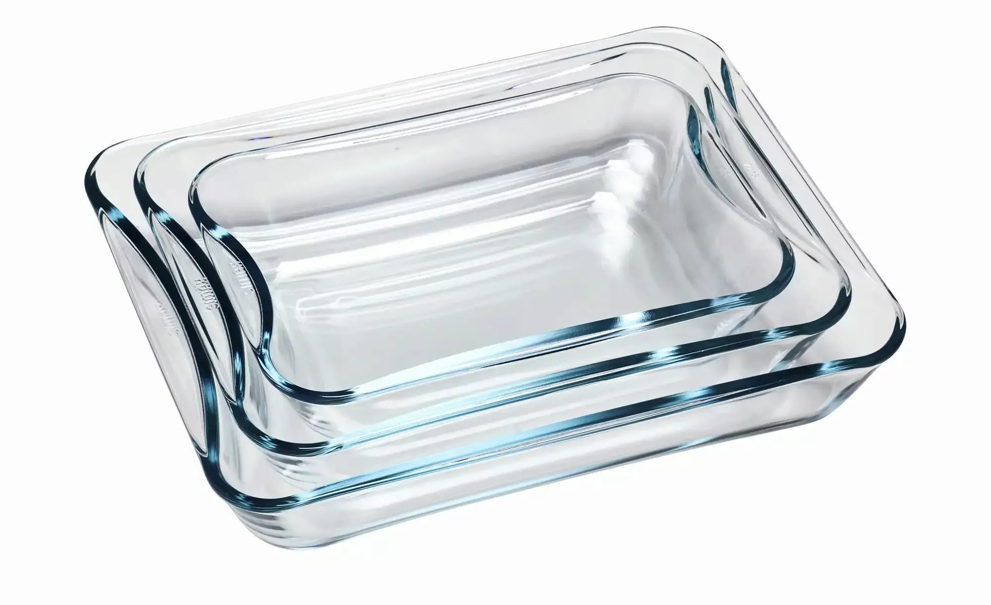 SIMAX Brat- und Backschalenset   ¦ transparent/klar ¦ Glas Küchenzubehör & günstig online kaufen