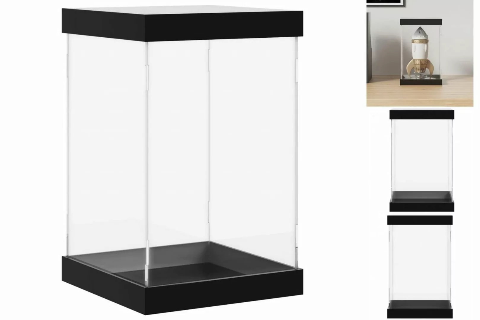 vidaXL Vitrine Vitrine Transparent 14x14x22 cm Acryl günstig online kaufen