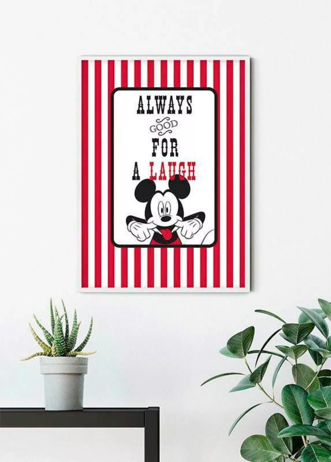 Komar Poster "Mickey Mouse Laugh", Disney, (1 St.), Kinderzimmer, Schlafzim günstig online kaufen