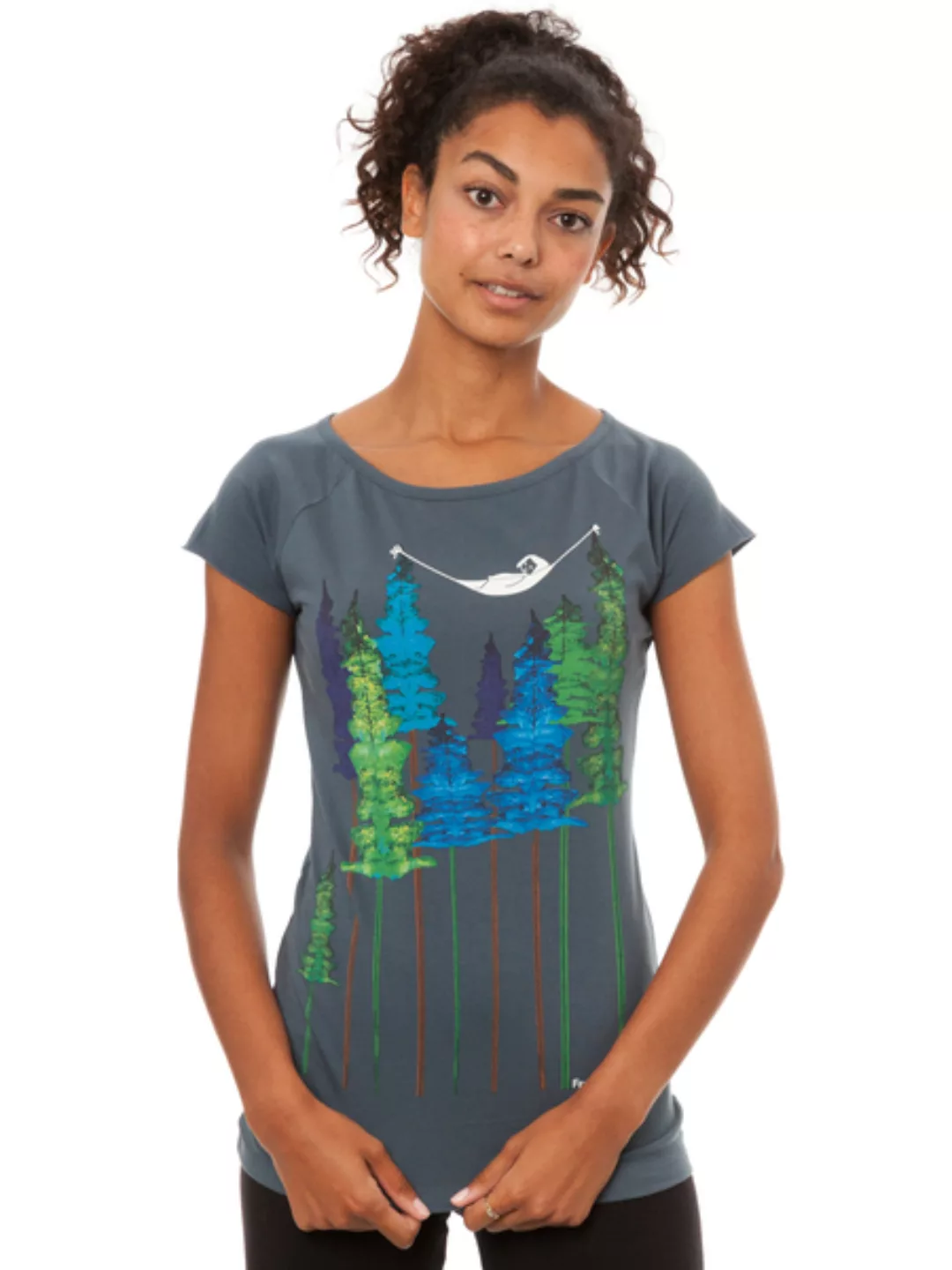 Damen T-shirt Wood Girl Bio Fair günstig online kaufen