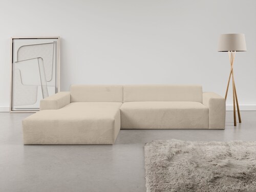 WERK2 Ecksofa Zeus-XL, Curvy Trend Garnitur mit urbaner Optik günstig online kaufen