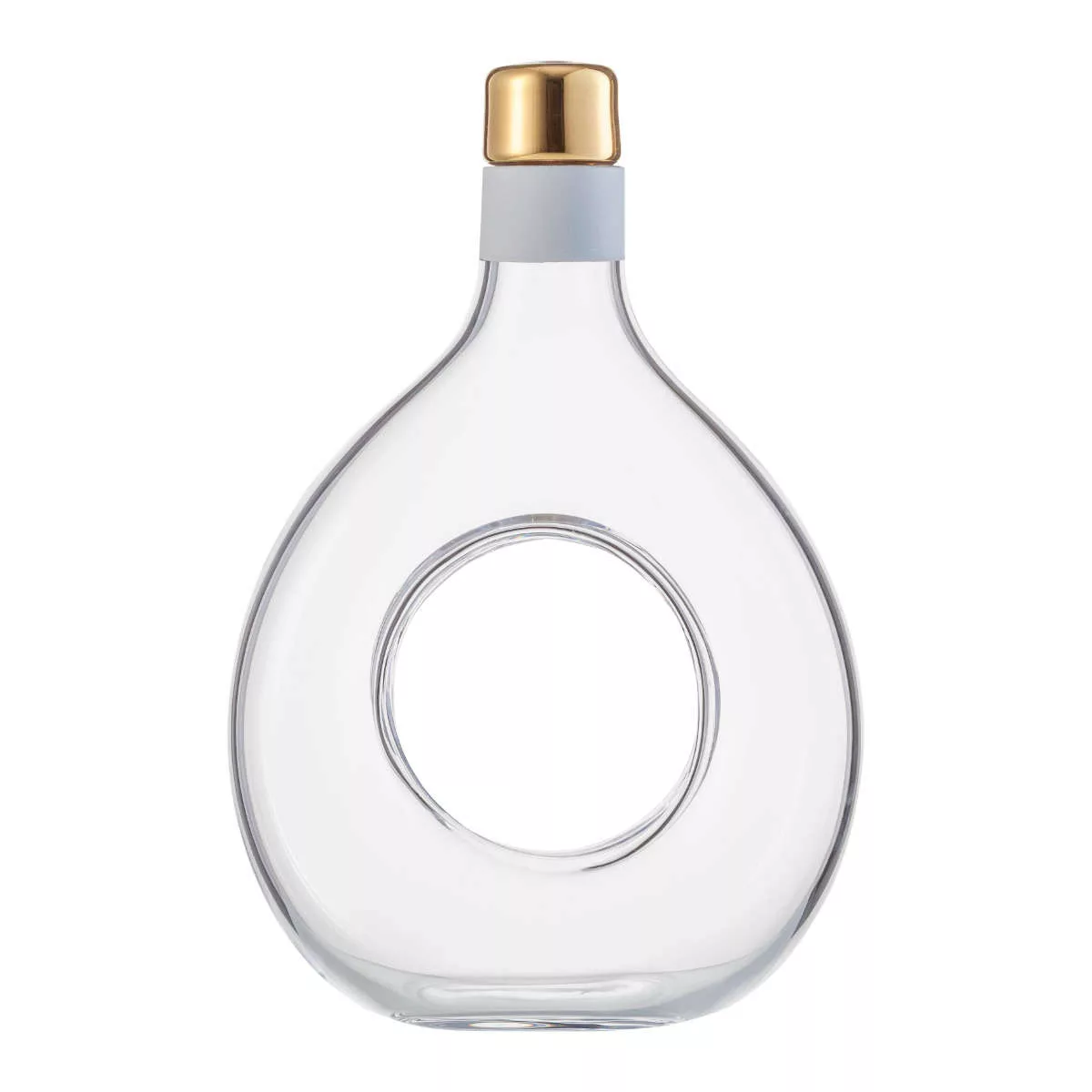 Eisch Cosmo weiß gold Karaffe Glas - no drop Effekt 1,0 L / 30 cm günstig online kaufen