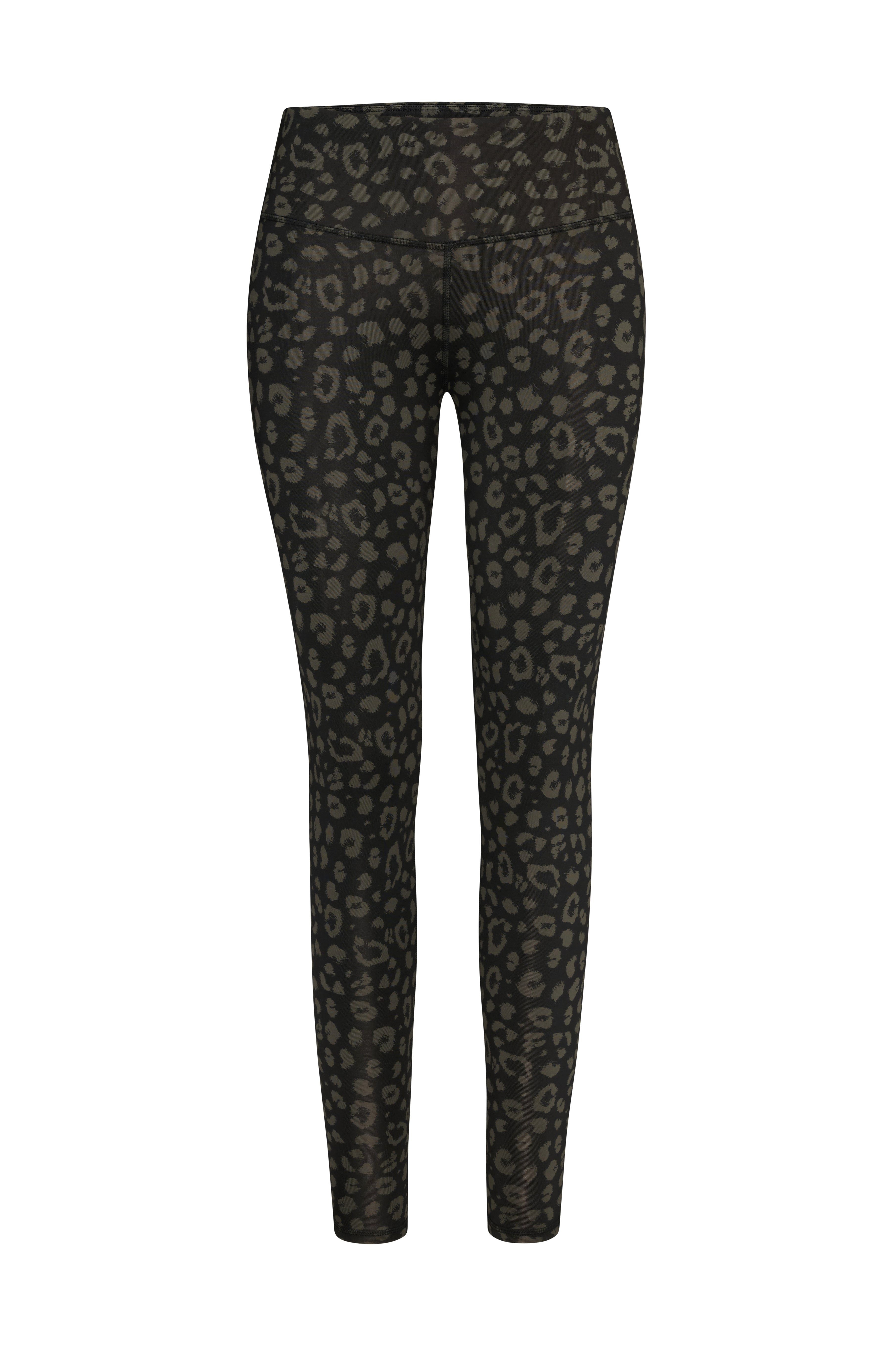 Hey Honey Funktionsleggings "Cropped Leo Black" günstig online kaufen