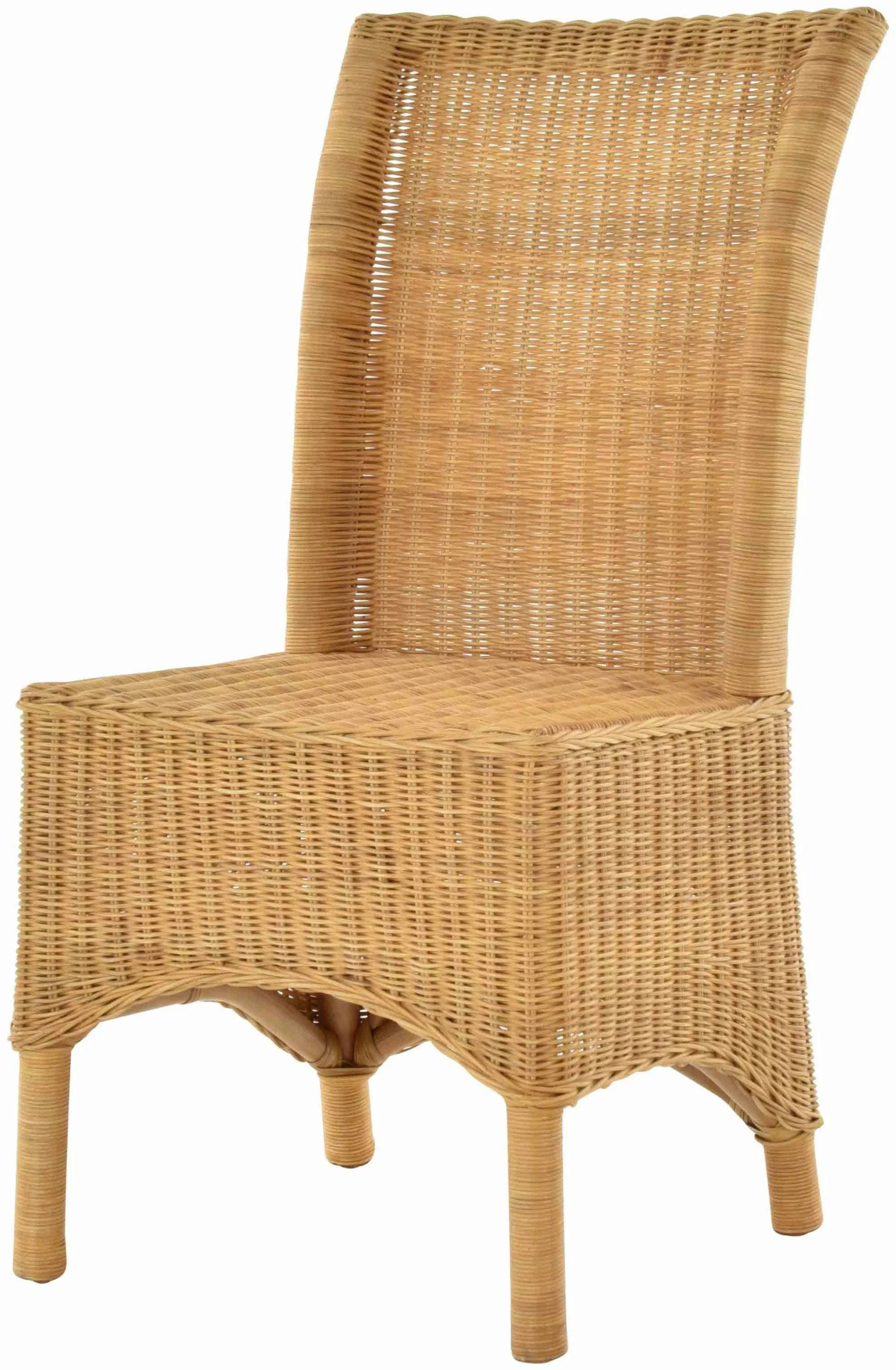 Krines Home Esszimmerstuhl Rattan Esszimmerstuhl hohe günstig online kaufen