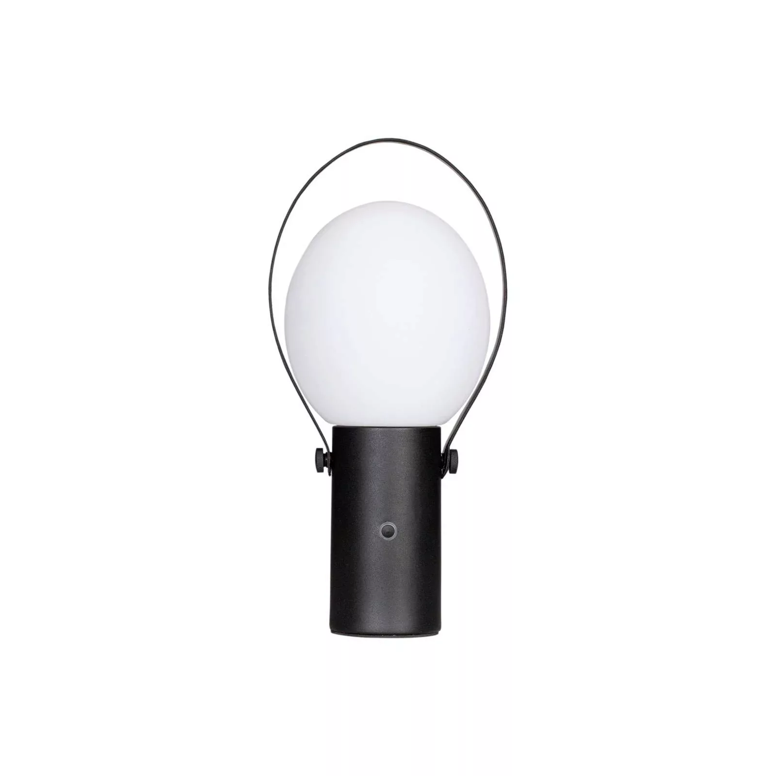 LED Akku Tischleuchte Bari in Schwarz-matt 3W 220lm IP44 günstig online kaufen