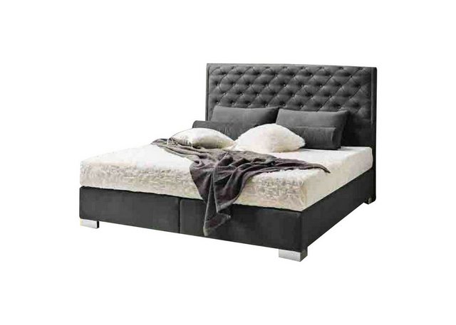 JVmoebel Bett, Chesterfield Boxspring Bett Textil Schlafzimmer Möbel Modern günstig online kaufen
