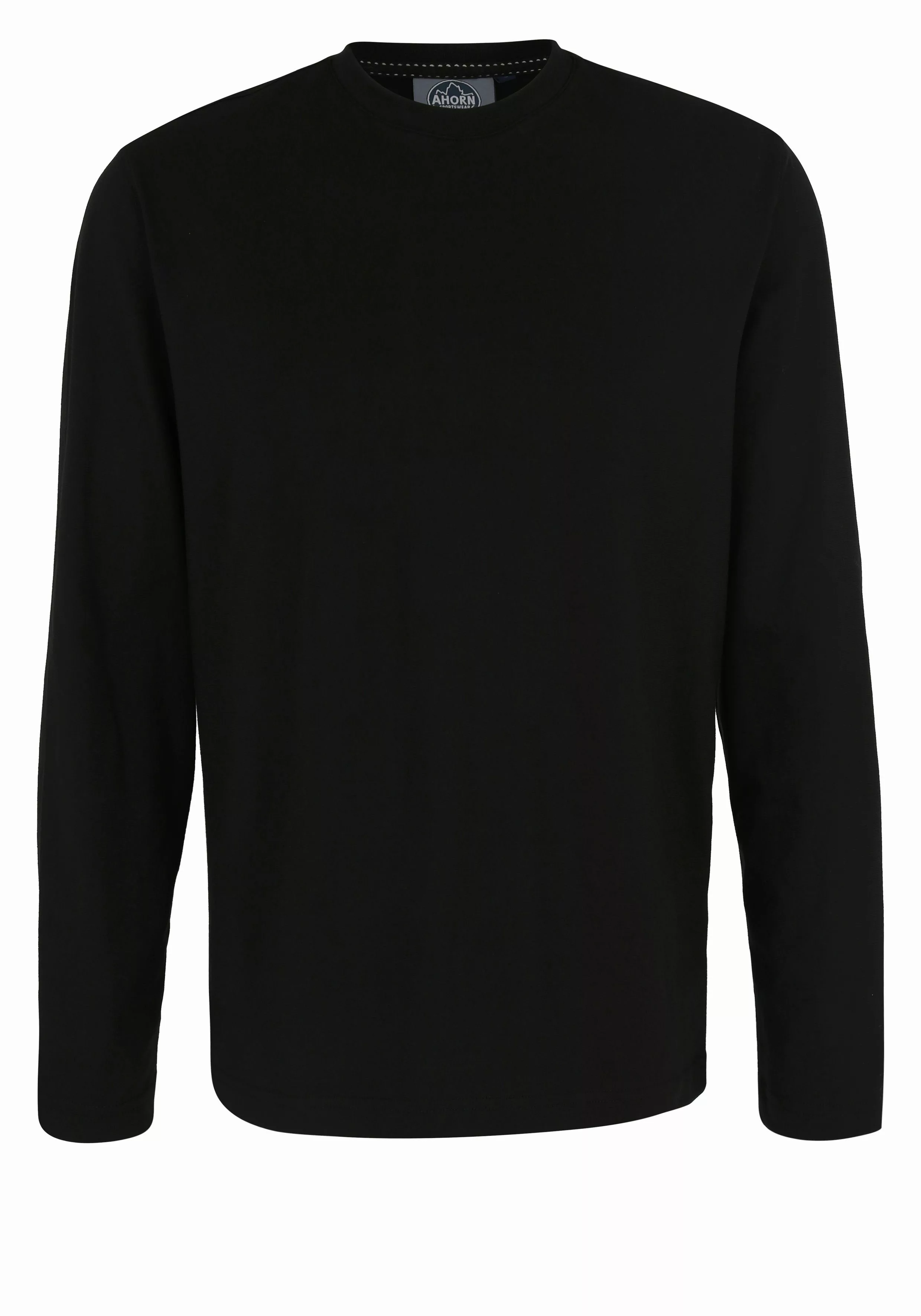 AHORN SPORTSWEAR Langarmshirt, mit modernem Rundhalsausschnitt günstig online kaufen