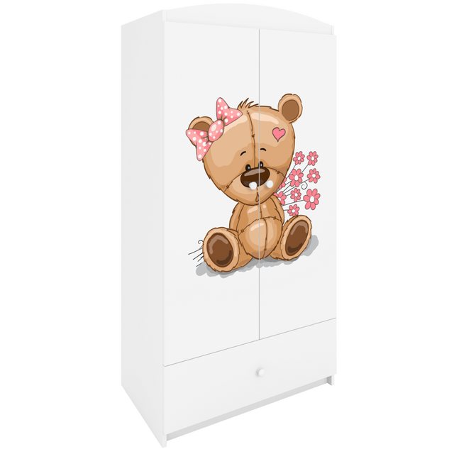 Raumhirsch Furniture Kinderkleiderschrank Babydreams Drehtürenschrank Kleid günstig online kaufen