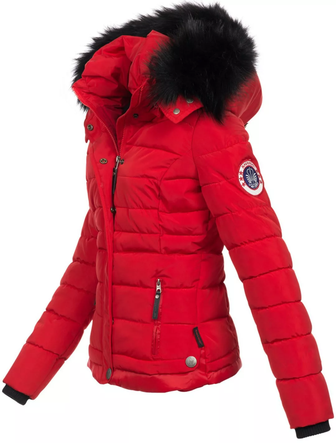 Navahoo Steppjacke "Chloe", hochwertige Winterjacke mit abnehmbarer Kapuze günstig online kaufen