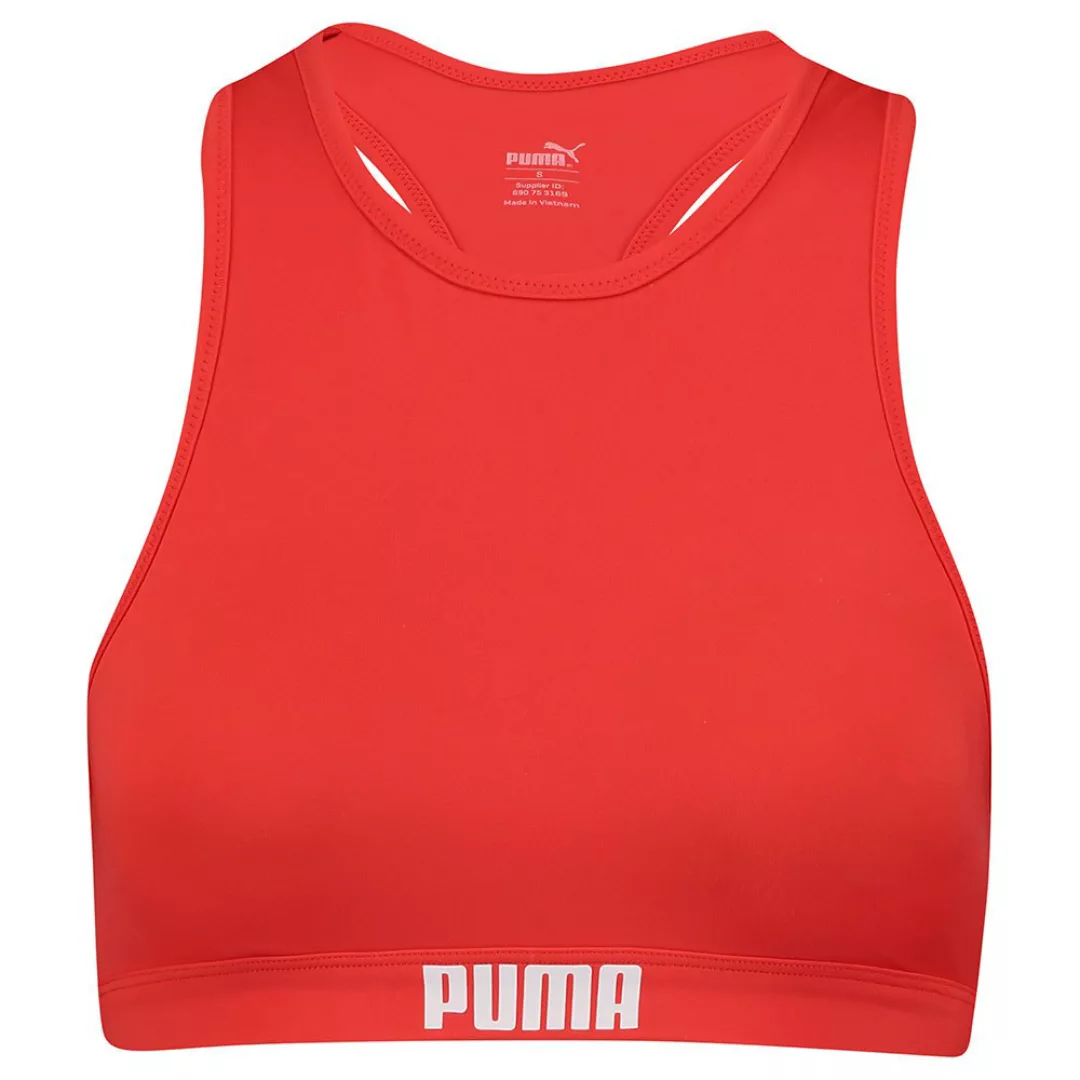 Puma Racerback Bikini Oberteil XS Red günstig online kaufen